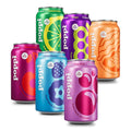 Poppi Sparkling Prebiotic Soda Beverage with Apple Cider Vinegar, Seltzer Water and Fruit Juice, Crowd Pleasers Variety Pack, 12 Fl Oz, Pack of 12, Packaging May Vary