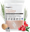 Organixx Collagen Peptides Powder with Vitamin C, Types I, II, III, V, X Hydrolyzed Collagen, Hair, Nail, Skin, Bone & Joint Health, Aging Support, Clean Sourced, Gluten Free, Unflavored, 30 Servings