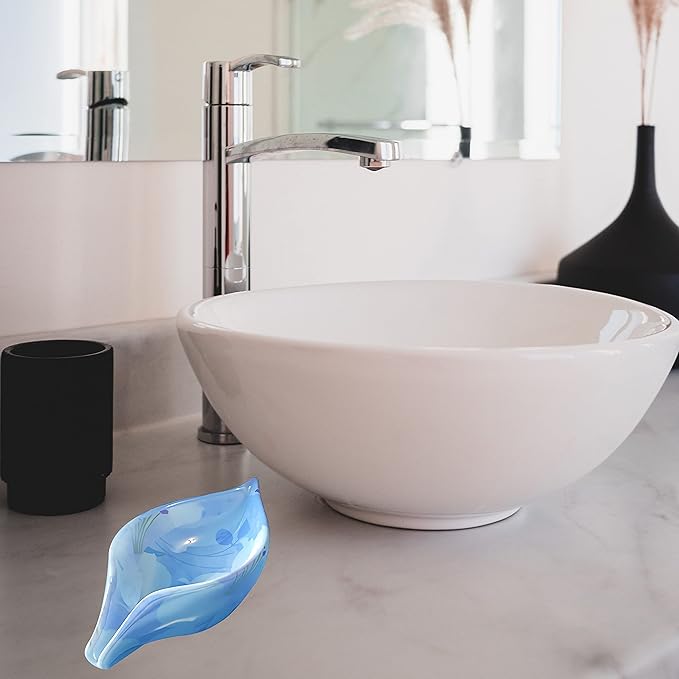 Self-Draining Leaf Shape Soap Tray - Silicone Resin Mold for Epoxy Casting, DIY Soap Holder