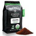 The Bean Organic Coffee Company Chocolate Macadamia Nut, Medium Roast, Ground Coffee, 16-Ounce Bag, Café molido tostado orgánico