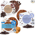Love + Chew Superfood Soft Baked Cookies, Chocolate Lover Variety, Plant Based Cookie Made With Almonds and Dark Chocolate for Kids and Adults, Vegan Snacks, Gluten Free, Paleo, Non GMO, 12 Pack