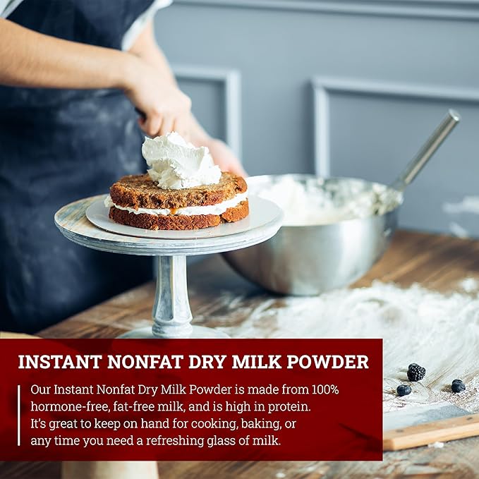 Hoosier Hill Farm Instant Nonfat Dry Milk Powder, 25LB (Pack of 1)