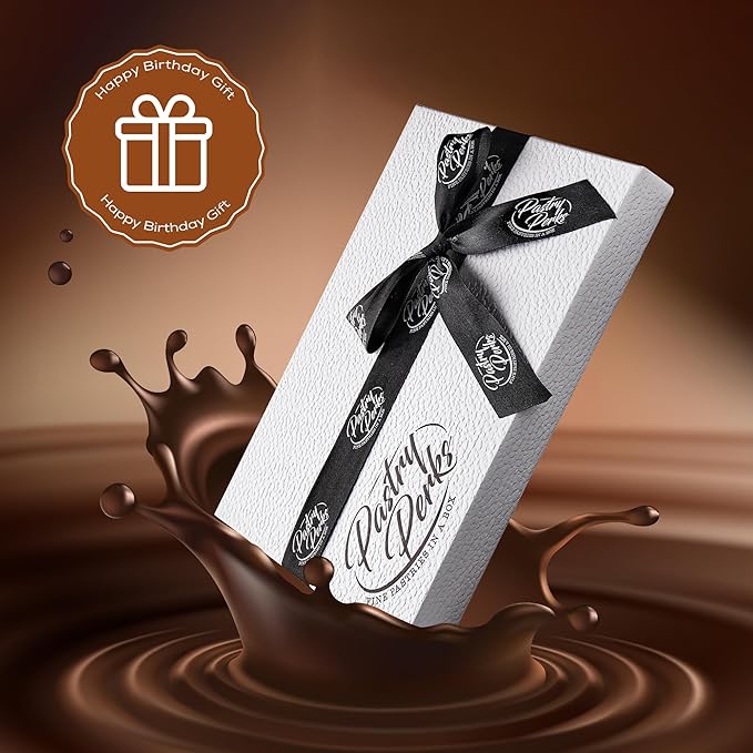 Pastry Perks Christmas Holiday Thanksgiving Gift Basket 12 Gourmet Chocolate-Covered Cookies, Holiday Gift Box for Men, Women, and Grandma – Birthday Treats & Food Delivery Ideas