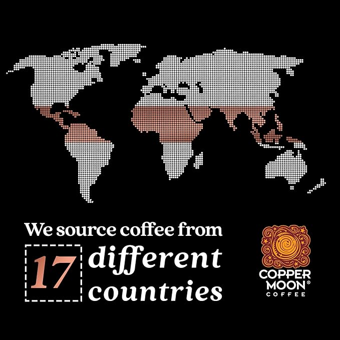 Copper Moon Single Serve Coffee Pods for Keurig K-Cup Brewers, Medium Roast, Stargazer Blend, 72 Count