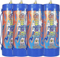 Whipped Cream Charger Tank 3.3L 2000G Whip Cream Charger Cylinder Food Grade Flavored (Tips Included) (4, Rainbow candy)