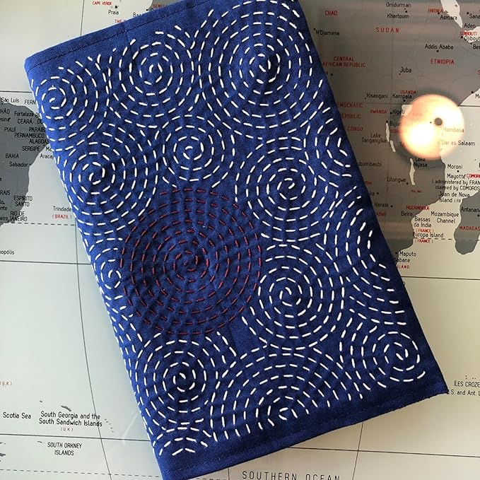 Sashiko Stencil 4.7inch Geometric Sashiko Pattern Template Drawing Line Quilting Stencils for Sewing Hand Quilting Embroidery