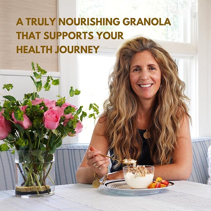 Struesli Original Organic Granola, Grain & Gluten Free, Healthy Snacks with Chia Seeds, Nuts and Sea Salt, Prebiotic High Fiber Food for Yogurt, Cereal & More, Plant Based, Keto & Paleo Friendly, 9 Oz