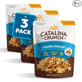 Catalina Crunch Protein Granola - Low Sugar Breakfast Cereal with 13g of Protein - Gluten Free, Keto Friendly - Vanilla Almond - 8 oz. Bag (Pack of 3)