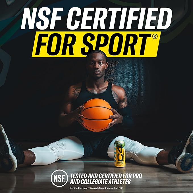 C4 Original Sugar Free Energy Drink | Orange Slice | Pre Workout Performance Drink with No Artificial Colors or Dyes,12 Fl Oz (Pack of 12)