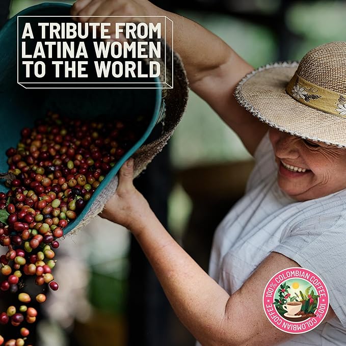 Dios Mio Coffee by Sofia Vergara, Dark Roast, K-Cup Pods, 44 Count (2 Boxes of 22 K-Cup Pods)