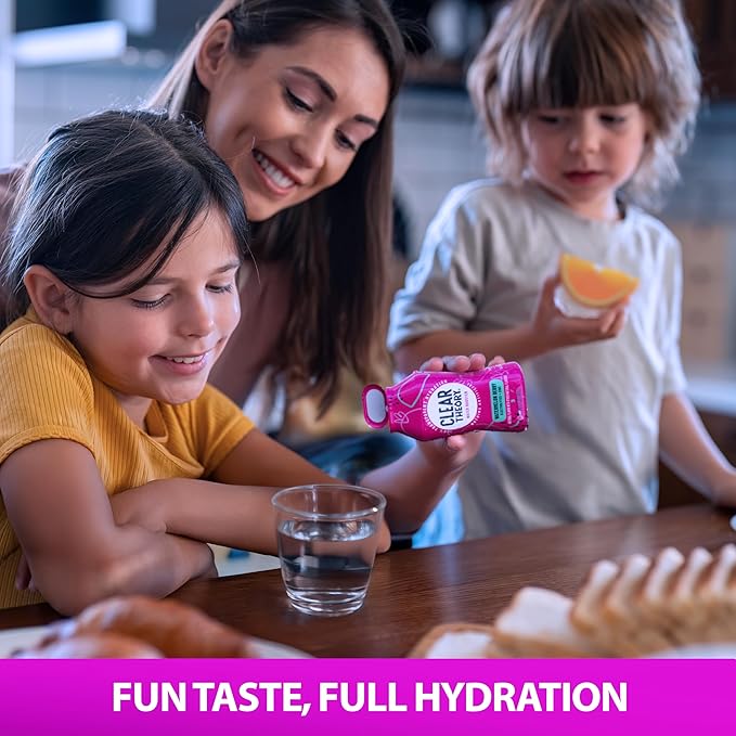 Clear Theory Water Flavoring Drops with Electrolytes – Electrolyte Drink Mix, [Watermelon Berry] Water Enhancer for Kids & Adults, Sugar-Free, Vegan, Gluten-Free, 1-Pack (1.62 fl oz Bottles)