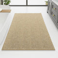 Arotive Luxury Chenille Bathroom Rug Mat, Extra Soft Thick Absorbent Shaggy Bath Rugs, Non-Slip Machine Wash Dry, Plush Bath Mats for Bathroom, Shower and Tub, 70x46, Beige