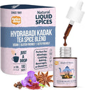 Spice Drop - Tea, Coffee, Latte | Premium Quality & Rich Aroma | Authentic Indian Spices Extract | Pure Spice Blend With No Added Color or Preservative | Unsweetened | Non GMO | Vegan | Gluten Free| 0.17 Oz | Upto 180 Cups (Chai Masala - Royale, Pack O...