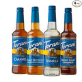 Torani Syrup Variety Packs, Sugar Free Coffee Favorites, 25.4 fl oz Bottle (Pack of 4)