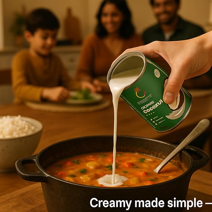 Islands Harvest Organic Coconut Milk (22% Fat) Pack of 3 - Vegan, Kosher, Halal, Non-GMO, USDA Organic - Rich & Sweetly Aromatic Coconut Flavor - Pure No Added Artificial Flavors & Colors. Perfect for Curries, Soups, Sauces, Drinks & Desserts