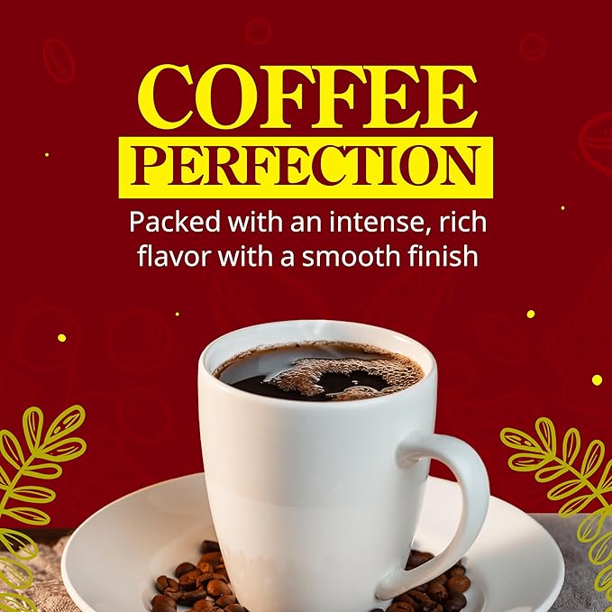 El Coquí Dark Roast Espresso Ground Coffee, Rich, Ground Coffee, Bulk Coffee, Authentic Puerto Rican Style Coffee, Vacuum Sealed, Ground Espresso Beans, 6 oz (12 pack)