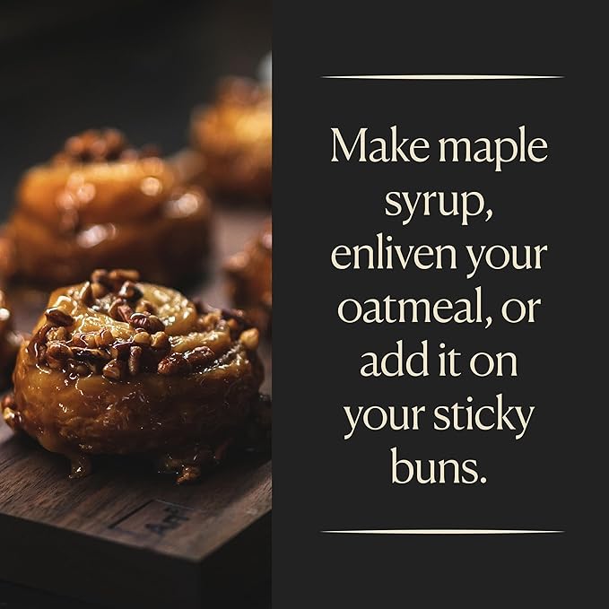 Cook's, Pure Maple Extract, All Natural Premium Maple Sap from Vermont's Finest Maple Trees, 128 oz (1 Gallon)