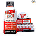 B12 Açaí Pomegranate Extra Strength Energy Shot 10 pk – 260mg Natural Caffeine B12 B6 – Energy & Vitality Support – 2 Servings Sugar Free Zero Calorie Green Tea B-Vitamins Electrolytes Vegan – 1.93 fl oz