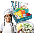 eat2explore Cooking Kits for Kids – Interactive & Educational Kids Cooking Sets Real for Ages 5 and Up,3 Recipe Cards & Global Ingredients – Fun Gift for Young Chefs (Sweden Edition)