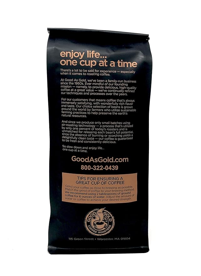 Good As Gold Coffee Roasters - Snickerdoodle Flavored Whole Bean Coffee, 12 Oz