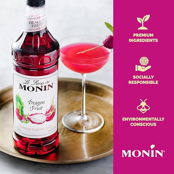 Monin Dragon Fruit, 1 Liter