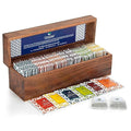 Octavius Gift's Select - Assorted Tea in Wooden Box | 6 Flavors, 60 Tea Bags | Black & Green Tea | Gifts for Women & Men | Pack of 1