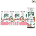 Maison Perrier Chic Peach Spritzer Flavored Sparkling Beverage, Low Calorie, Mocktail, 24-Pack