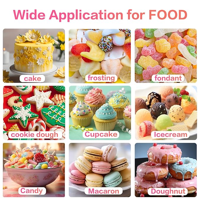Gel Food Coloring for Cake Decorating - 40g Concentrated Assorted Edible Colors - Vibrant Tasteless Food Dye Professional-Grade Dye for Easter Eggs Fondant Cookies Frosting Royal Icing Baking - Teal