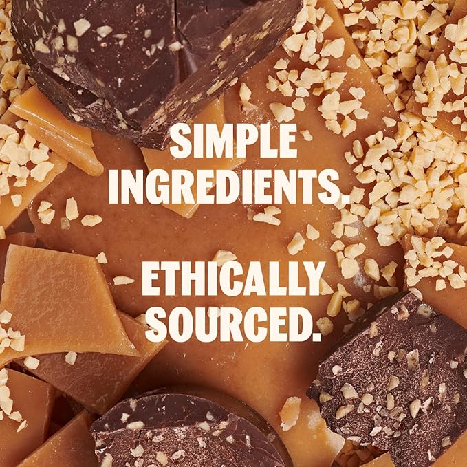 TCHO Toffee Time 53% Oat Milk Chocolate Bars (10 pack) | Plant Based, Organic & Fair Trade, | Non GMO, Non-Dairy, Vegan Chocolate, Soy Free (2.5oz each)