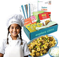 eat2explore Cooking Kits for Kids – Interactive & Educational Kids Cooking Sets Real for Ages 5 and Up,3 Recipe Cards & Global Ingredients – Fun Gift for Young Chefs (China Edition)