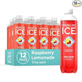 Sparkling Ice, Raspberry Lemonade Sparkling Water, Zero Sugar Flavored Water, with Vitamins and Antioxidants, Low Calorie Beverage, 17 fl oz Bottles (Pack of 12)