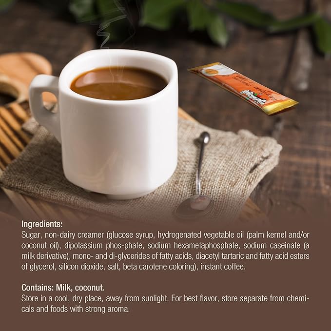 Vinacafe Premium 100 Sticks 3 in 1 Instant Coffee Mix, Single Serves