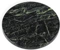 Koville Indian Natural Marble Cutting Board for Kitchen, 11inch Round Hand Crafted Marble Slab for Cheese, Charcuterie, Pastry Board - Wedding Gift, House Warming Gift(Indian Green)