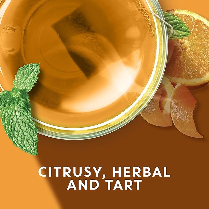 TAZO Tea Bags, Passion & Wild Sweet Orange Herbal Tea 20CT (1ea) (Variety Pack)
