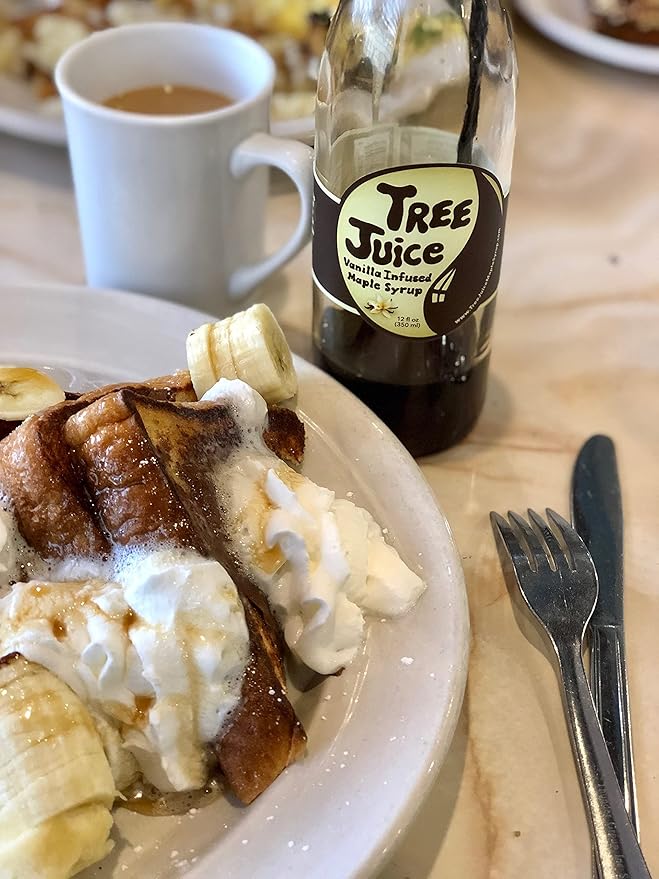 Tree Juice Maple Syrup Gift Box | Gift for Birthdays, Corporate, Holidays, and more | 3-2 ounce bottles
