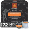 Copper Moon Single Serve Coffee Pods for Keurig K-Cup Brewers, Medium Roast, Pumpkin Spice Blend, 72 Count
