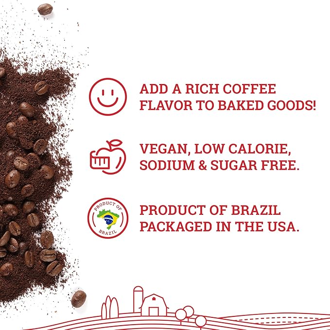 Hoosier Hill Farm Pure Espresso Powder, 8oz (Pack of 1)