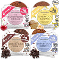 Love + Chew, Variety Pack of Minis - 16 Count - Tasty Gluten Free Cookies - Vegan - Healthy, Paleo, Non GMO Snacks - Individually Wrapped, Soft Baked Cookies - Made from High Protein Almonds - 1 Ounce Each