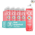 Sparkling Ice, Pink Grapefruit Sparkling Water, Zero Sugar Flavored Water, with Antioxidants and Vitamins, Zero Sugar, 17 fl oz Bottles (Pack of 12)