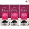 Teeccino Almond Amaretto Chicory Coffee Alternative - Ground Herbal Coffee That’s Prebiotic, Caffeine Free & Acid Free, Medium Roast, 11 Ounce (Pack of 3)