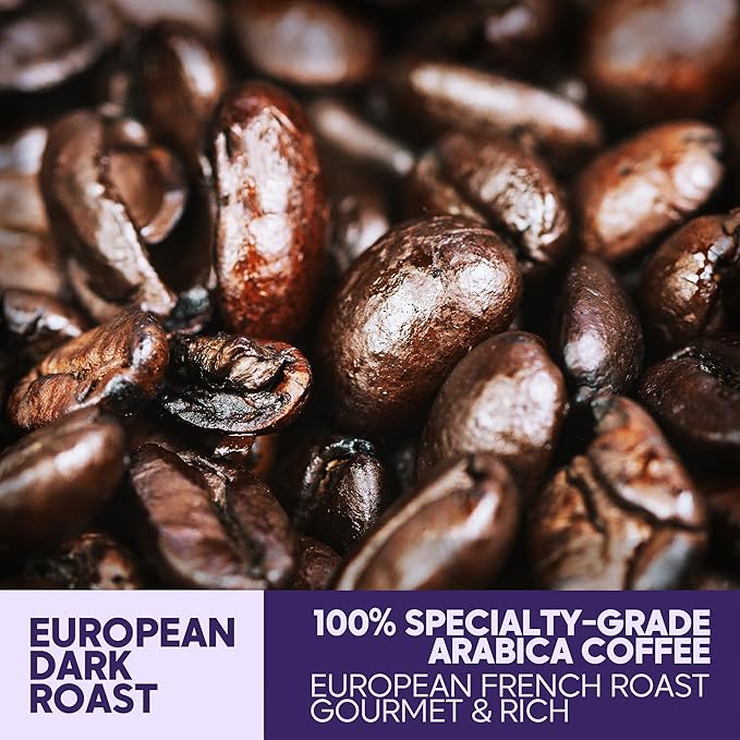 Sarasota K-Cup Coffee Pods | Dark Roast Coffee | European French Roast Cubano | Single Serve for Keurig Brewers | Gourmet, Low Acid, Mold Free | 24 Count