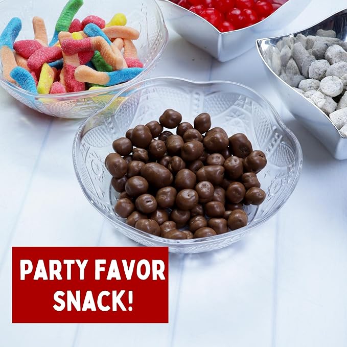 Fudge Brownie Edible Cookie Dough Bites, Small Chocolate Candies, Movie Night Snacks, 3.1 Ounces (Pack of 3)