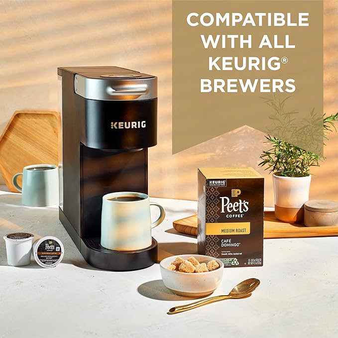 Peet's Coffee, Light Roast Keurig K-Cup Pods - Luminosa Breakfast Blend (6 Boxes of 10 K-Cup Pods)