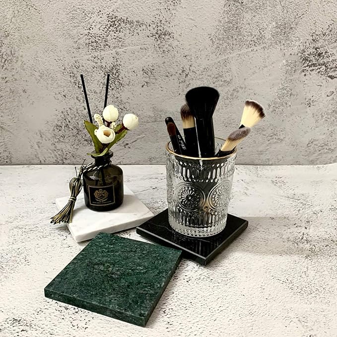 Large Silicone Resin Tray Molds,3PCS Agate Geode Coaster Resin Molds,Include Square,Rectangle Mold,Silicone Mold for Making Coaster,Trays,Cup Mats,Home Decoration