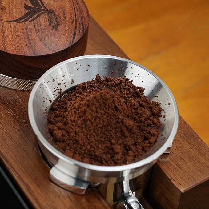 54mm Espresso Dosing Funnel and Puck Screen Set Magnetic Coffee Dosing Ring And Filter for Portafilters Compatible with 54mm Breville Portafilter Basket Premium Espresso Machine Accessories