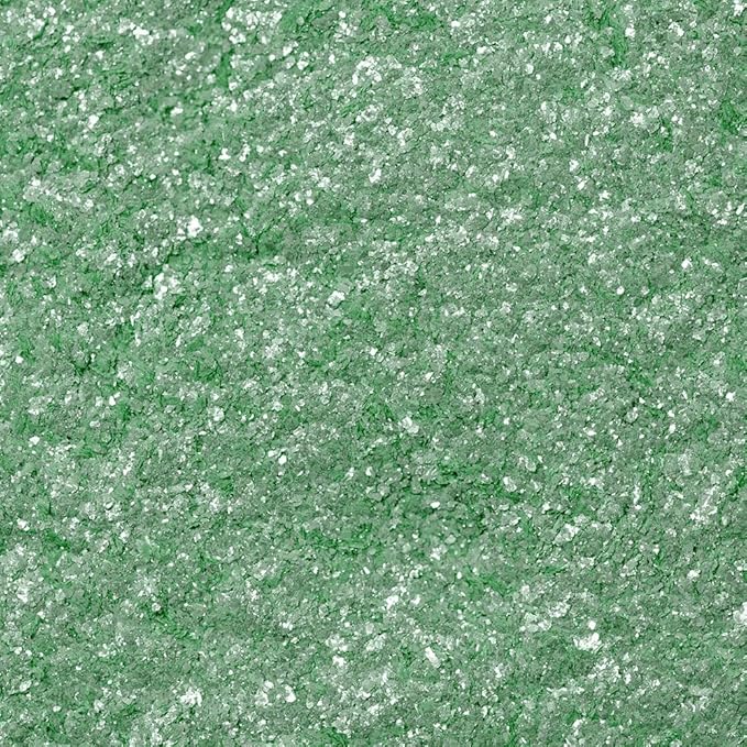 Bakell - Christmas Green Tinker Dust (4g, 1x Mini Spray Pump) Edible Glitter for Food, Desserts, and Beverages!
