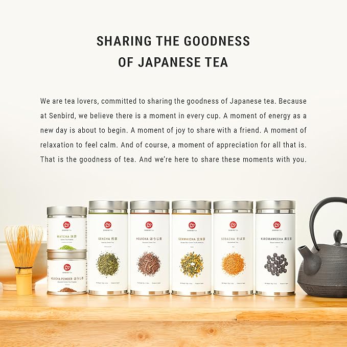 Senbird Premium Wakoucha, Japanese Black Tea - Honoka From Shizuoka, Japan - Loose Leaf Tea In Airtight Tea Tin (2.12oz/60g)