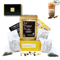 YUMBUCHA Boba Kit Set - DIY Boba Tea Making Kit with Classic Black Tea & Tapioca Pearls - Create 10 Delightful Drinks - Exquisite Loose Leaf Teabags Included - Boba Tea Gift Set for Tea Lovers