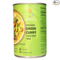 Islands Harvest Organic Green Curry Coconut Milk Pack of 6 - Vegan, Kosher, Halal, Non-GMO, USDA Organic - No Added Artificial Flavors, Colors or Preservatives. For Curries, Such As Green Beans, Broccoli, Carrot