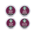 Starbucks K-Cup Coffee Pods, Dark Roast Coffee Variety Pack for Keurig Brewers, 100% Arabica, 1 Box (96 Pods)